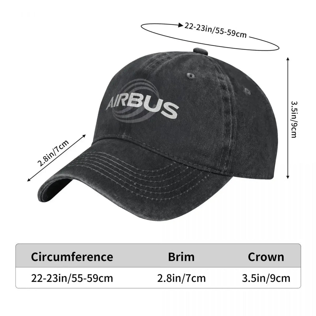 Airbus Aviation Denim Cap