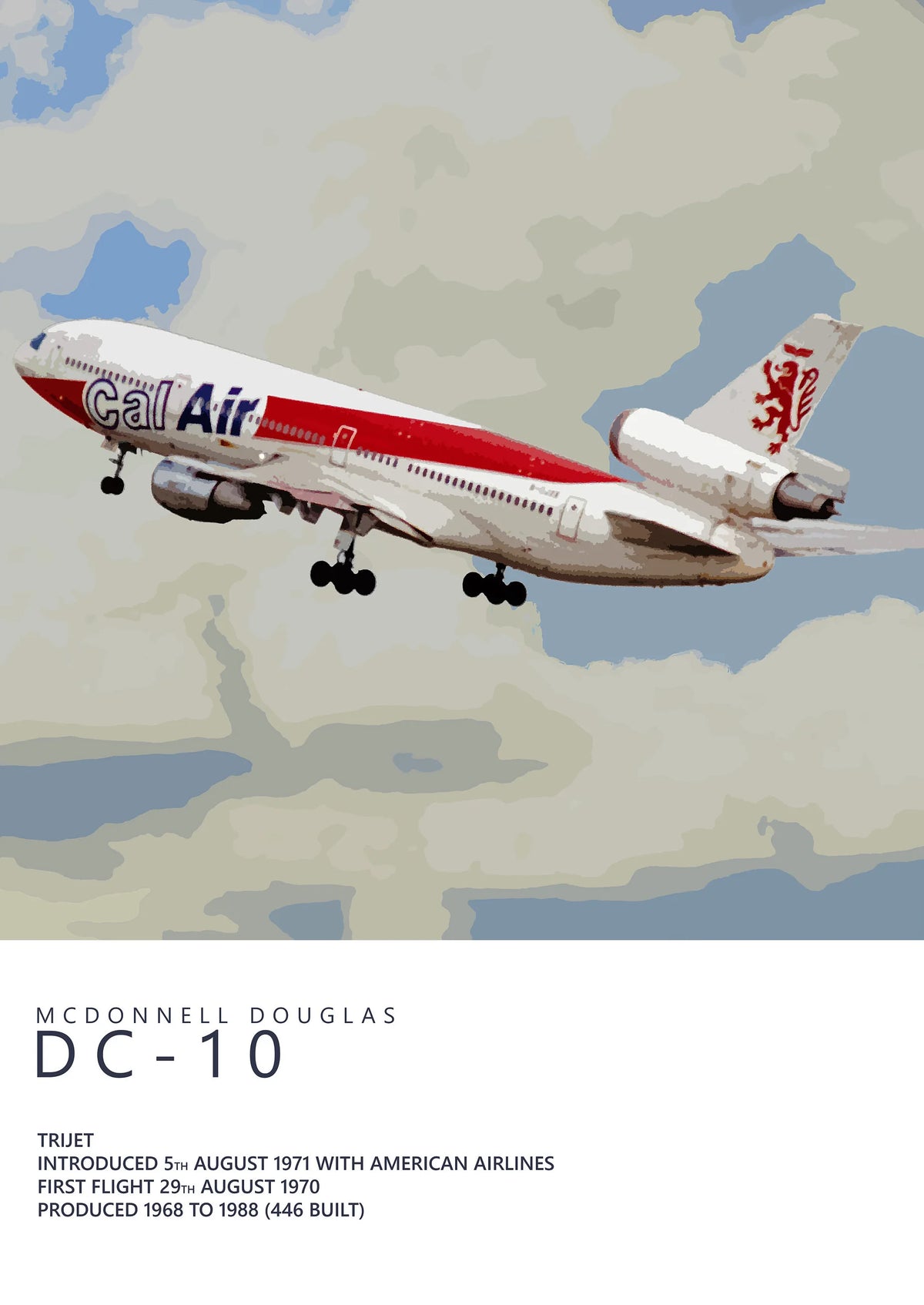 Aircraft Aviation Wall Art Poster