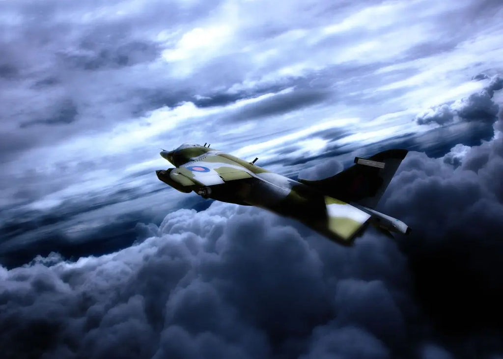 Airpower Fighter Jet Wall Art