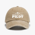 Vintage Pilot Baseball Cap