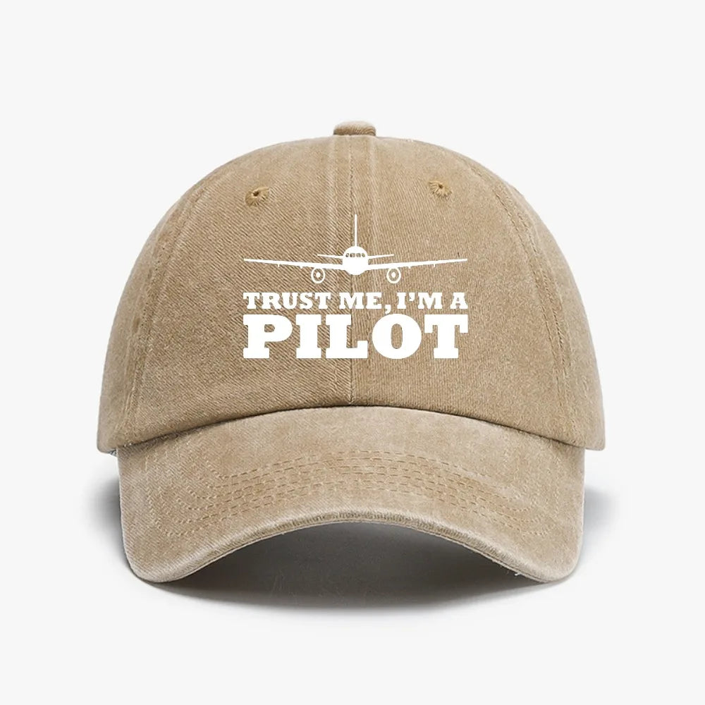 Vintage Pilot Baseball Cap