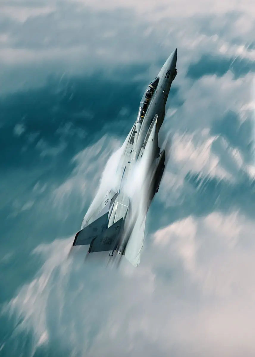 Airpower Fighter Jet Wall Art