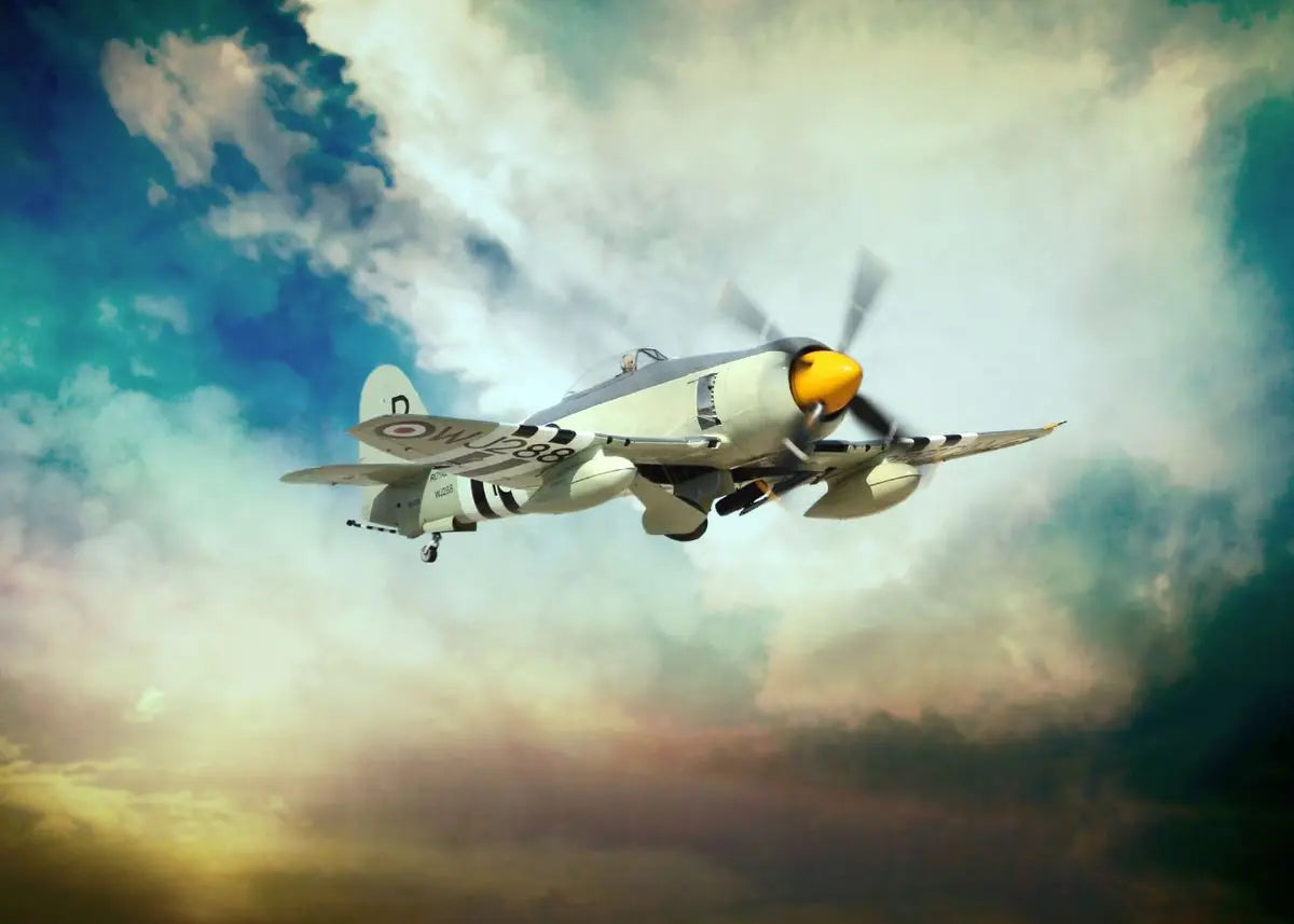 Airpower Fighter Jet Wall Art