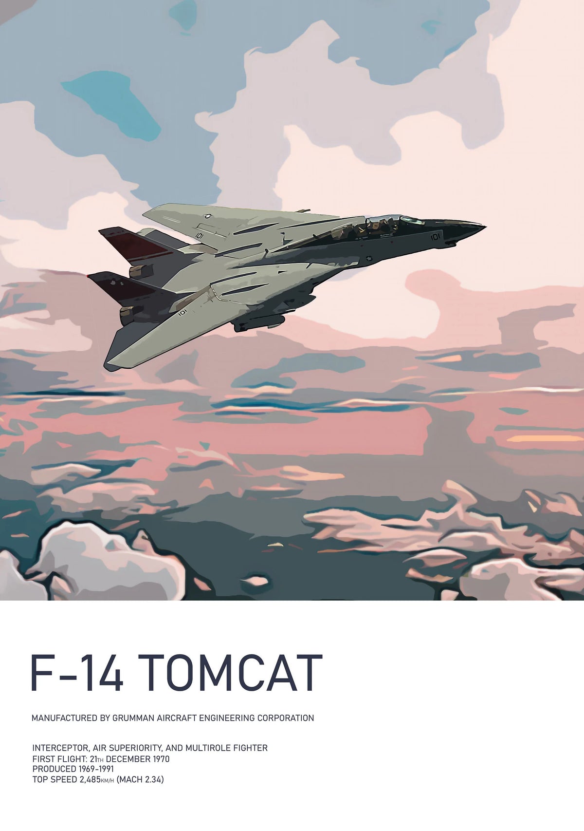 Aircraft Aviation Wall Art Poster