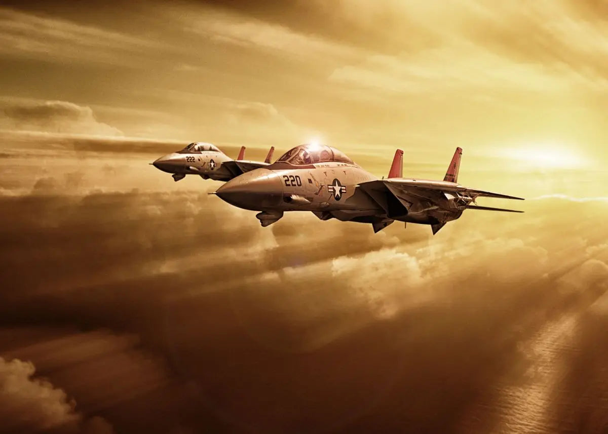 Airpower Fighter Jet Wall Art