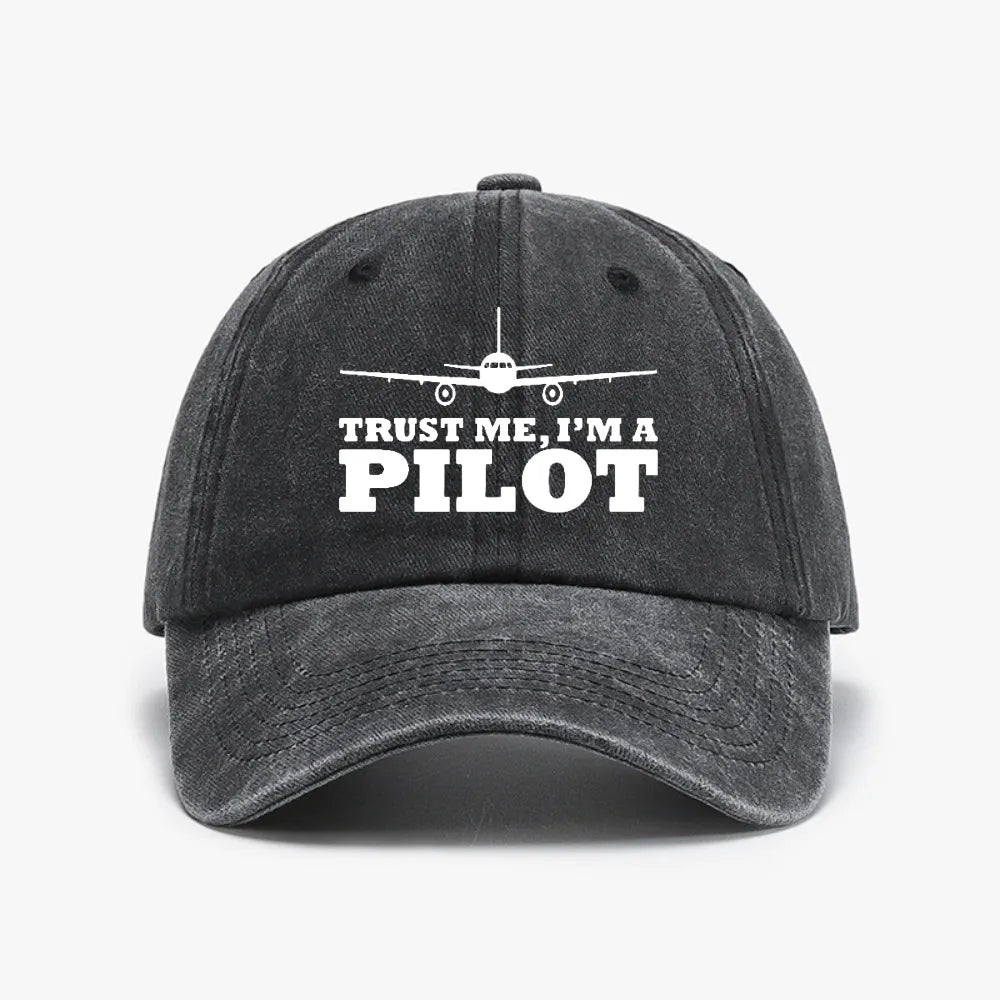Vintage Pilot Baseball Cap