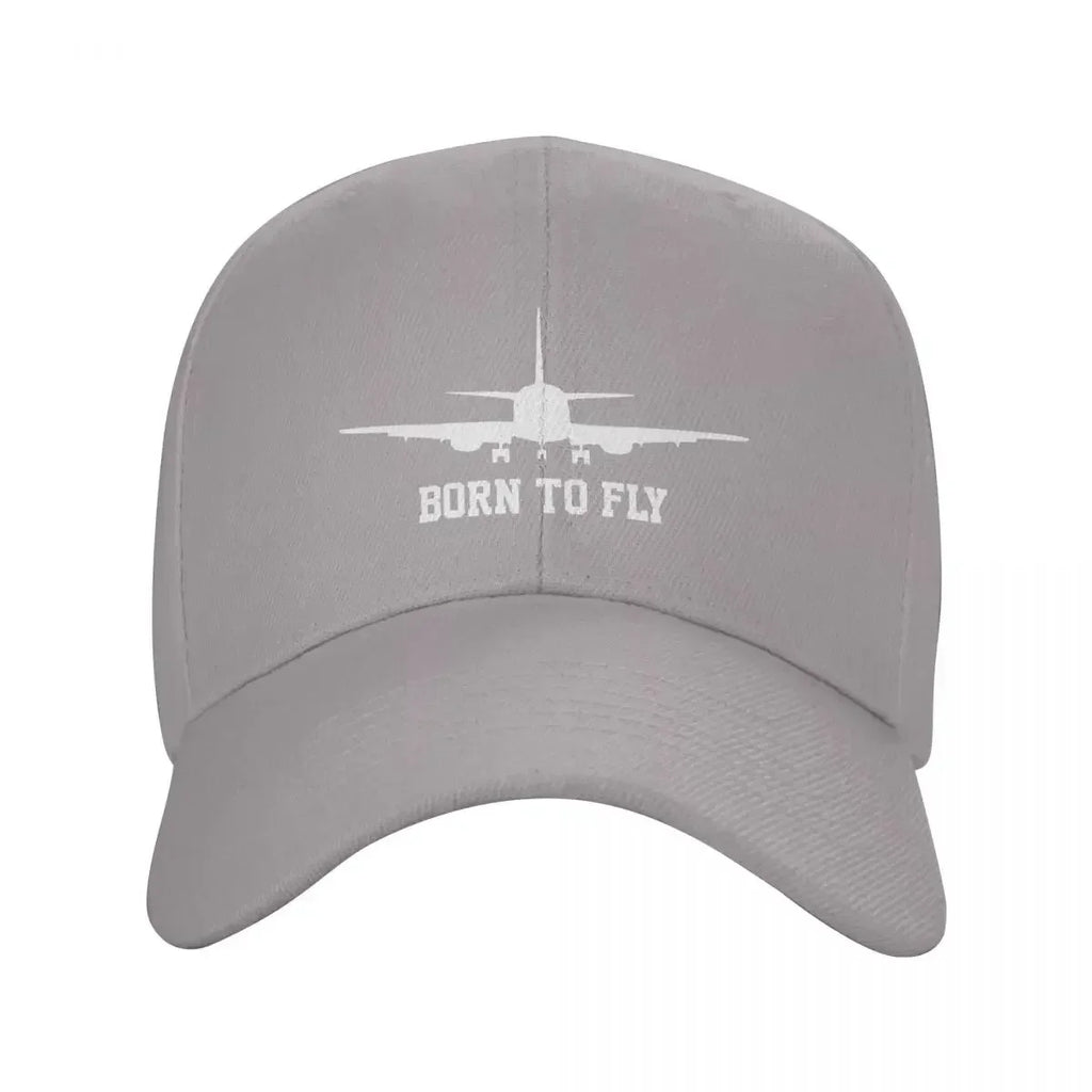Born to Fly Aviation Baseball Cap