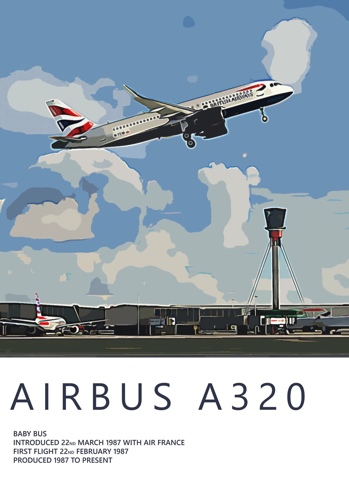 Aircraft Aviation Wall Art Poster