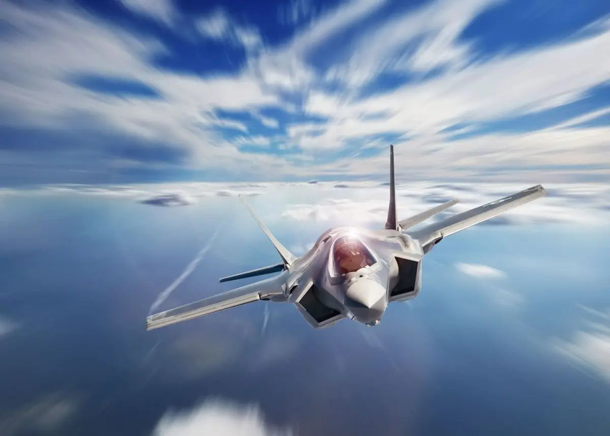 Airpower Fighter Jet Wall Art