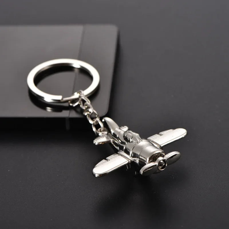 Cute Aviation Air Plane Keychain