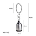Metal Aircraft Engine Keychain