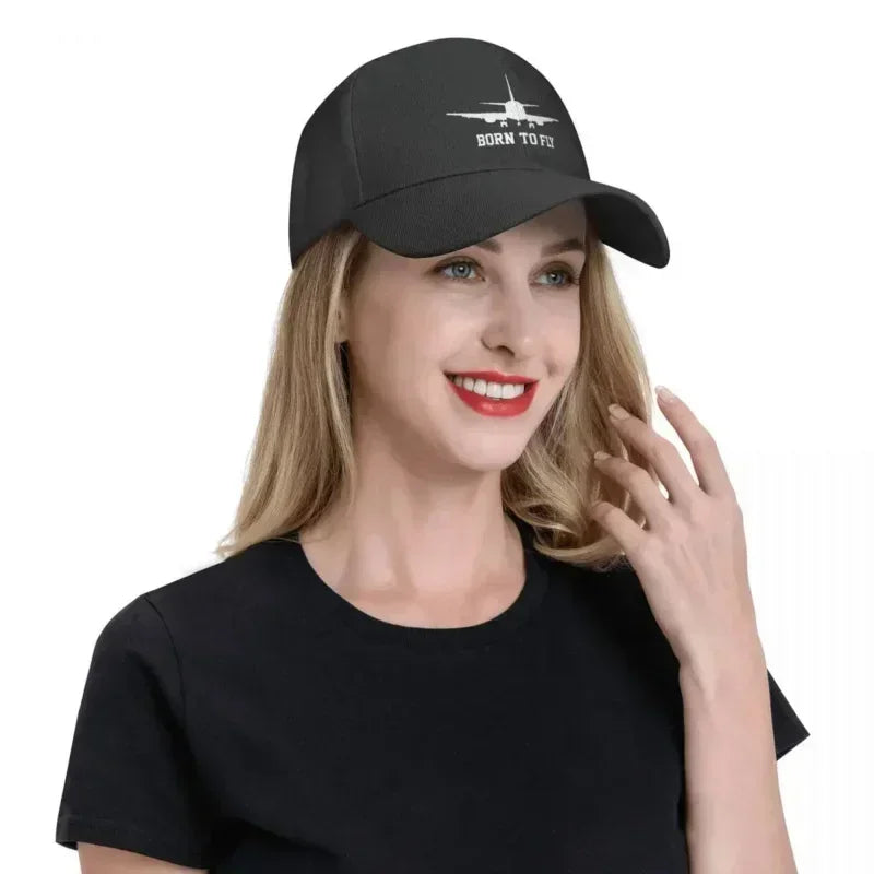 Born to Fly Aviation Baseball Cap