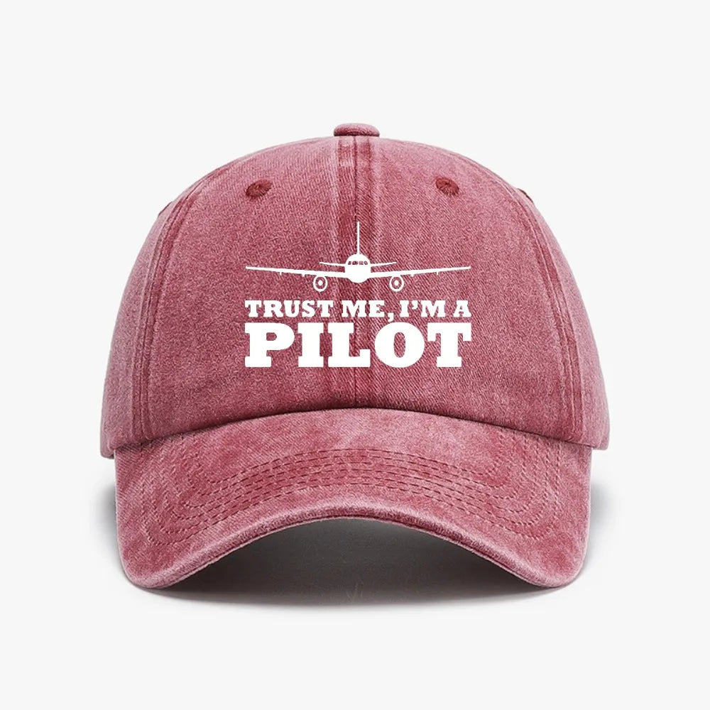 Vintage Pilot Baseball Cap