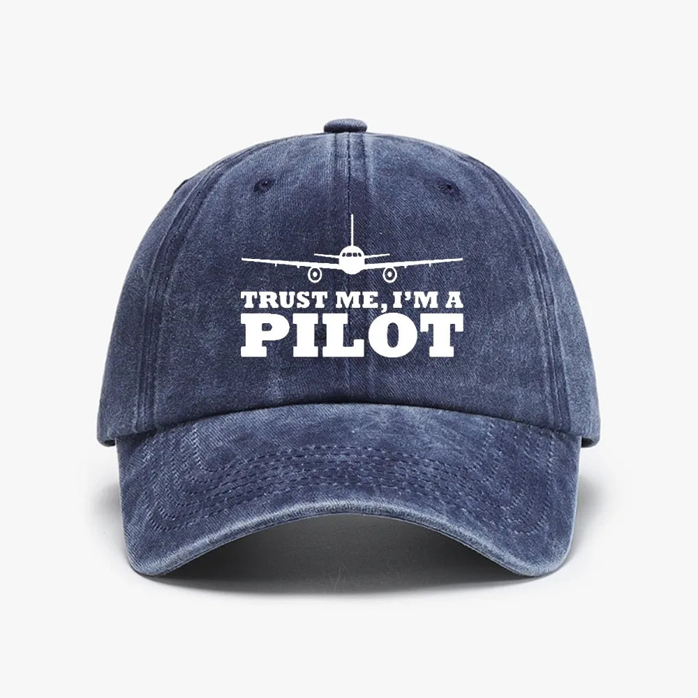 Vintage Pilot Baseball Cap