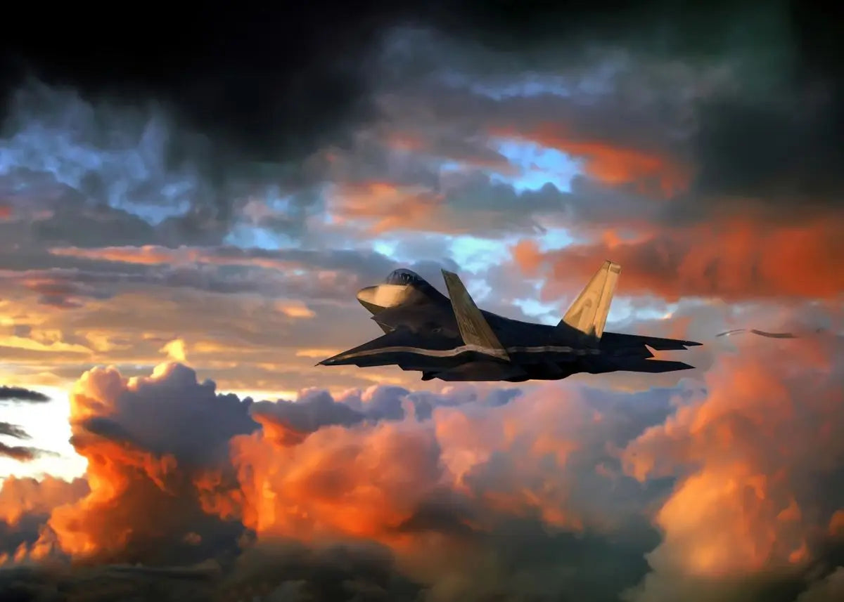 Airpower Fighter Jet Wall Art