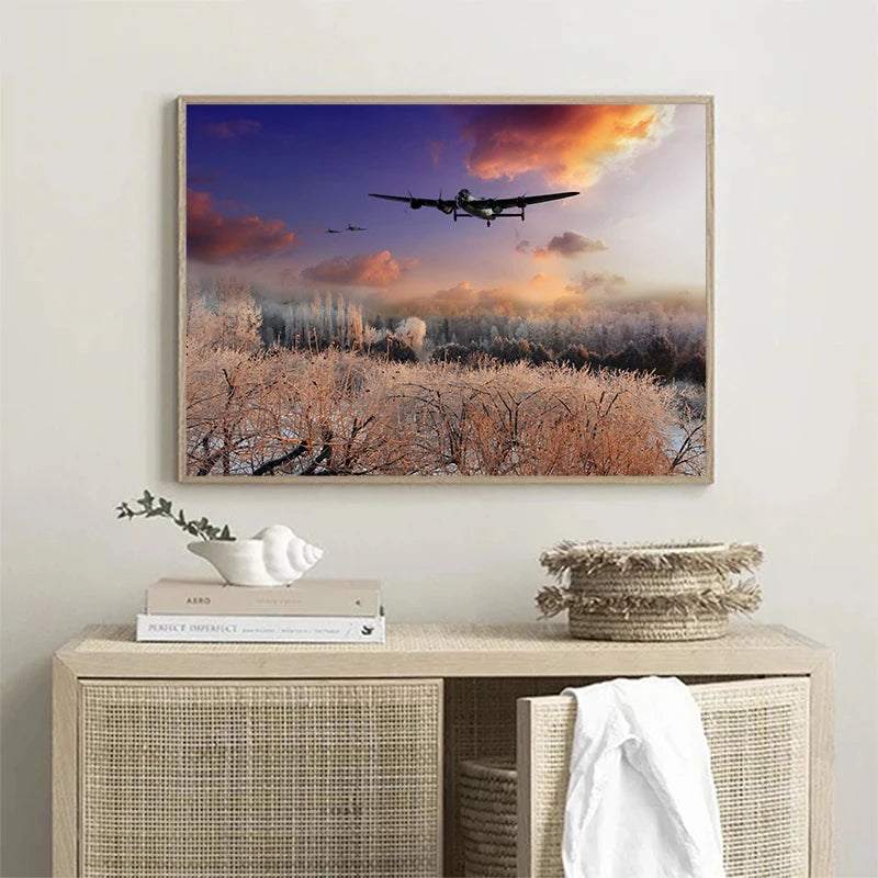 Airpower Fighter Jet Wall Art