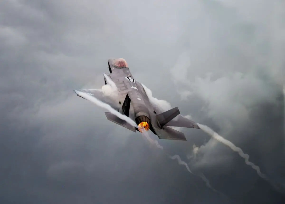 Airpower Fighter Jet Wall Art