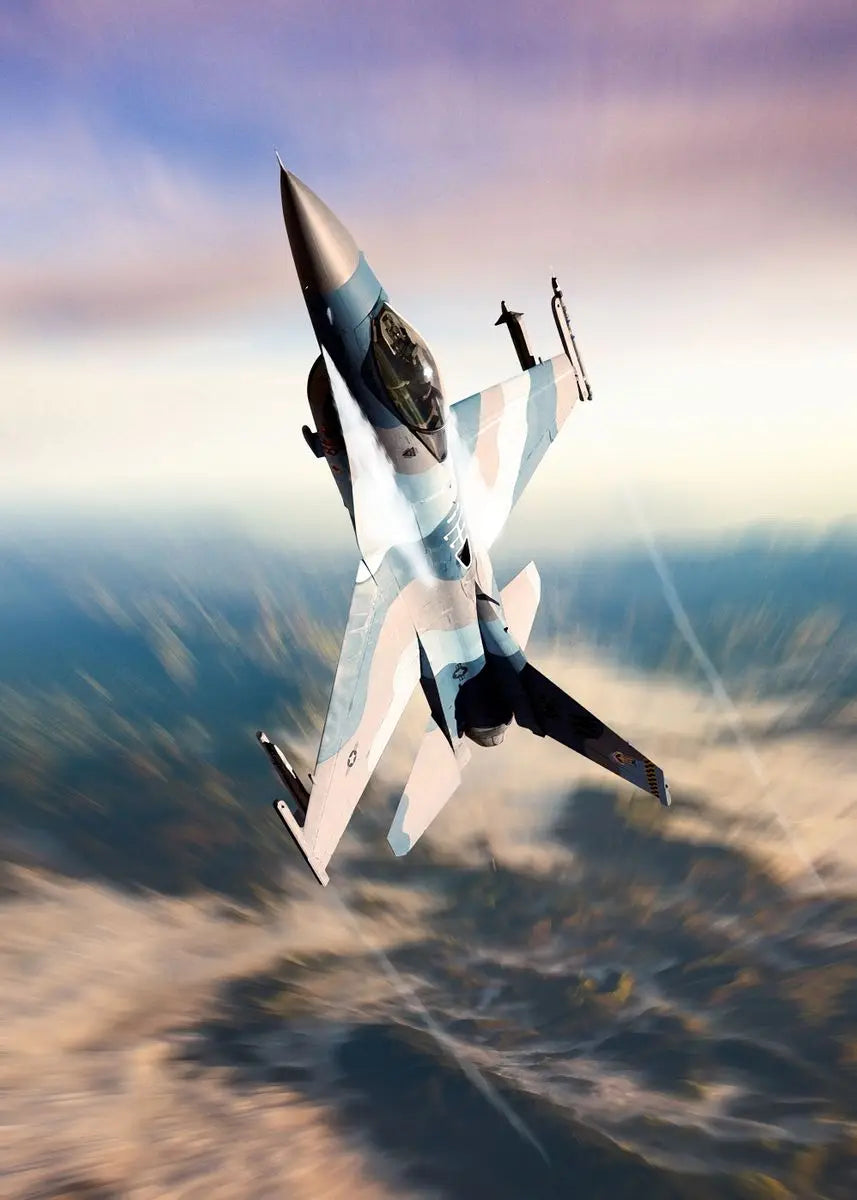 Airpower Fighter Jet Wall Art